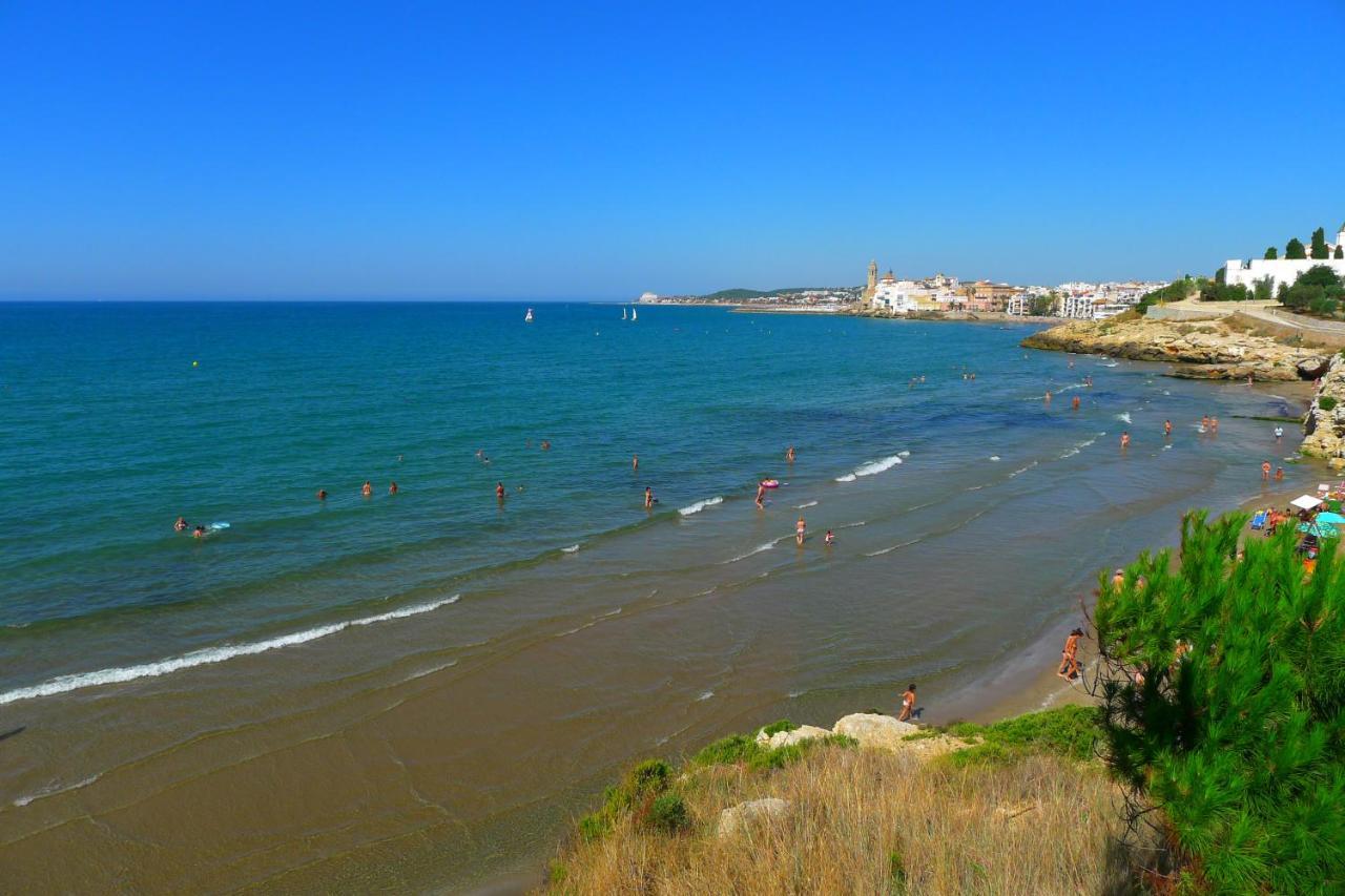Апартаменти Cala Balmins Sea View Сіджас Екстер'єр фото