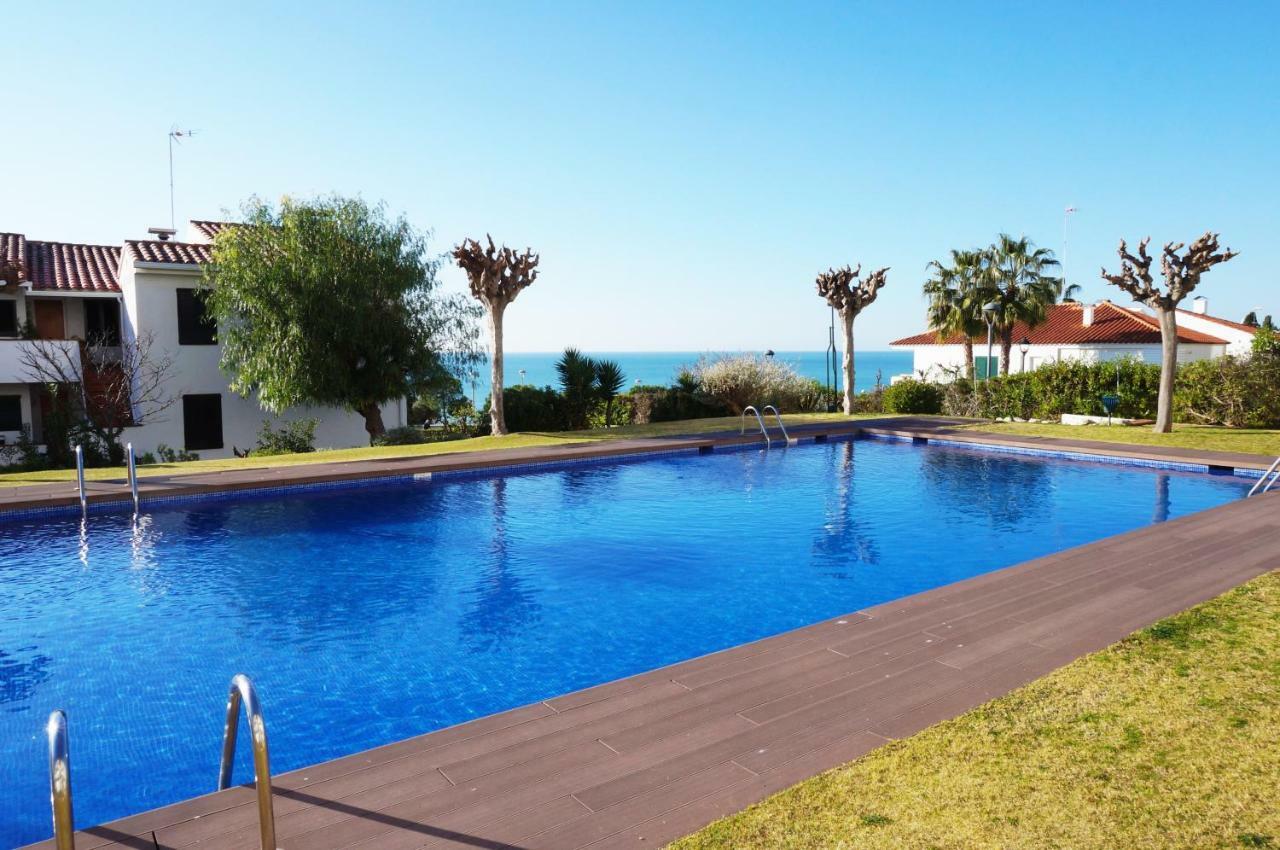 Апартаменти Cala Balmins Sea View Сіджас Екстер'єр фото